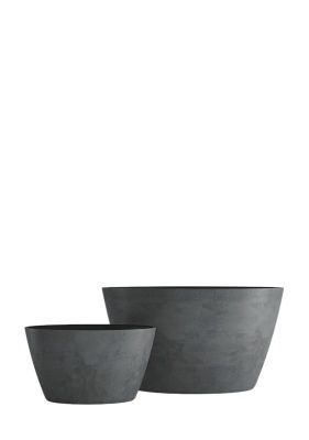 Кашпо CONCRETIKA BOWL SMOKEY BLUE