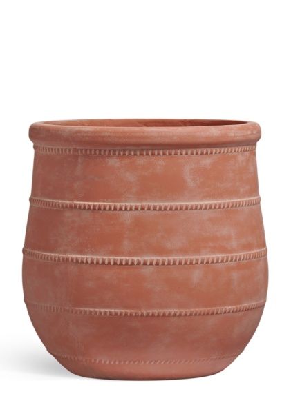 Кашпо TREEZ ERGO, Высокая чаша, Терракот