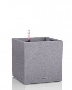 Кашпо LECHUZA CANTO Stone low 30х30 см