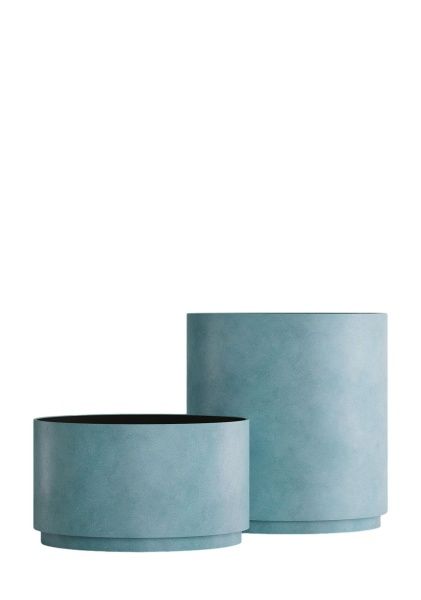 Кашпо CONCRETIKA CYLINDERXL CLOUDY BLUE