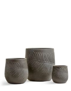 Кашпо TREEZ ERGO, Чаша, Мокко