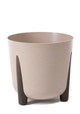 Кашпо на ножках FRIDA ECO coffee d34; h32