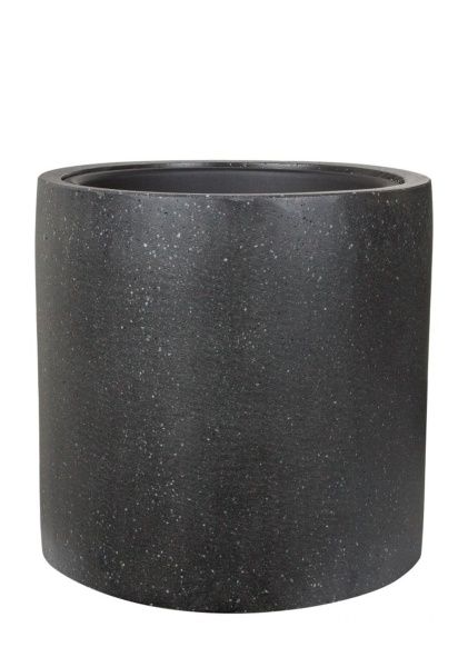 Кашпо Nobilis Marco Pm-gray3 Cylinder, D41хH40 см