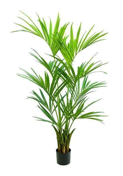 Дерево искусственное в кашпо "Пальма Кентия (Ховея)", Н150 см, 10 веток, 164 листа