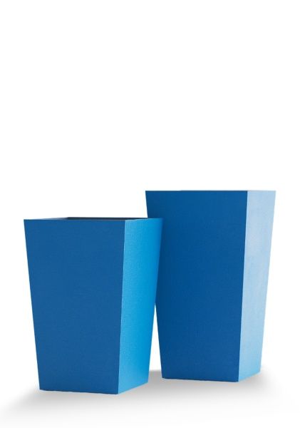 Кашпо CONCRETIKA CONIC CLASSIC COBALT