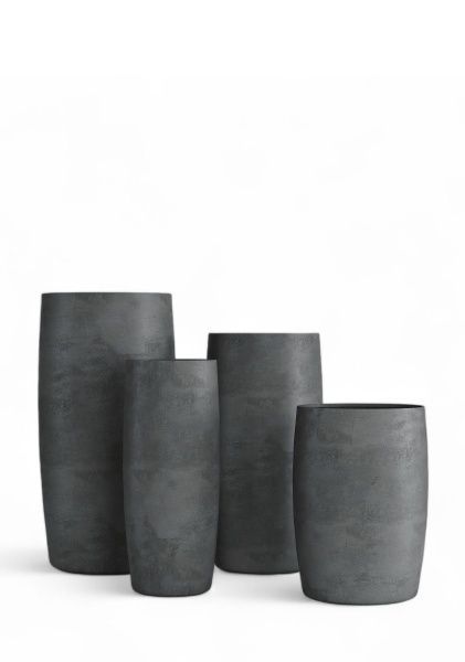 Кашпо CONCRETIKA CIGAR SMOKEY BLUE