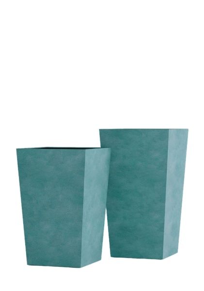 Кашпо CONCRETIKA CONIC CLOUDY BLUE