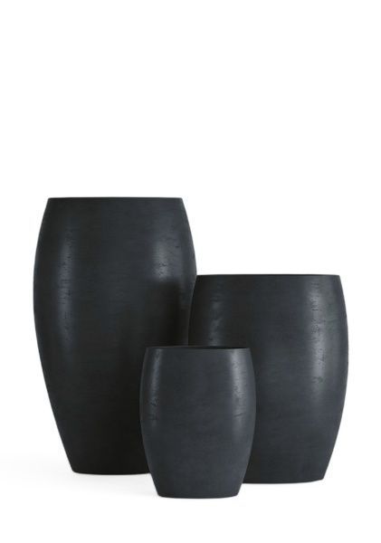 Кашпо CONCRETIKA OVAL ANTHRACITE