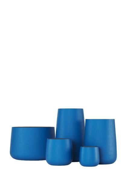 Кашпо CONCRETIKA CONE CLASSIC COBALT