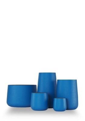 Кашпо CONCRETIKA CONE CLASSIC COBALT