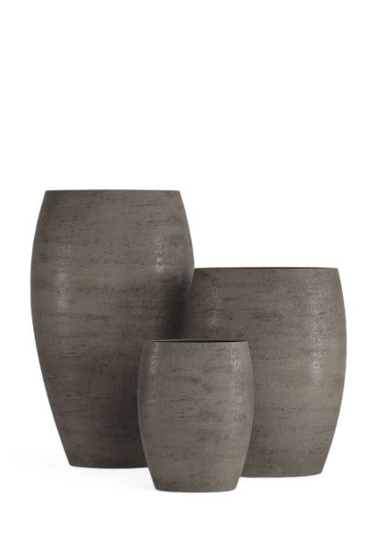 Кашпо CONCRETIKA OVAL SMOKEY GREY