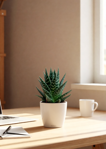 Алоэ Тики Таки 10/20 см в CUBE GLOSSY 14