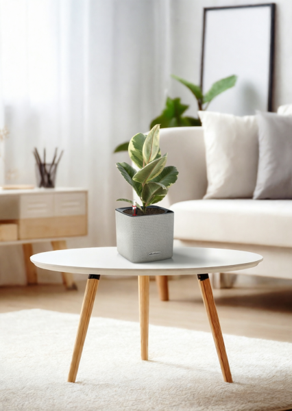 Фикус Эластика Тинеке 12/35 см в CUBE COLOR 14 Фикус Эластика Тинеке 12/35 см в CUBE COLOR 14