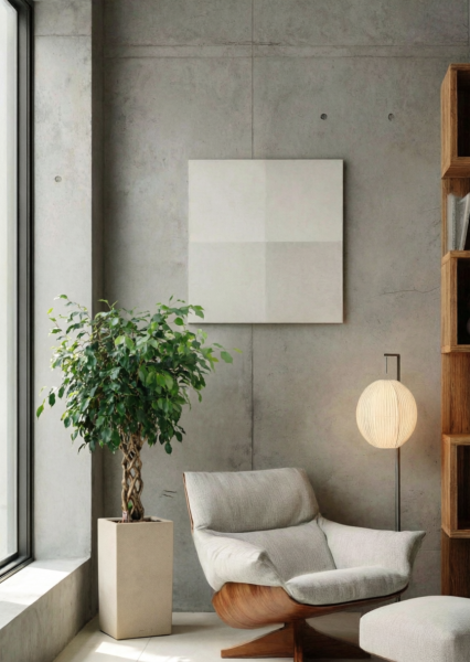 Фикус Бенджамина Экзотика цилиндр 27/120 см в CANTO STONE HIGH 30