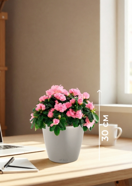 Азалия Фландрес розовая 14/30 см в CLASSICO 18