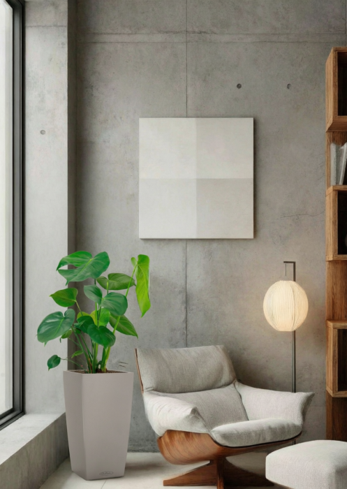 Монстера Делициоза 17/60 см в CUBICO COLOR 22