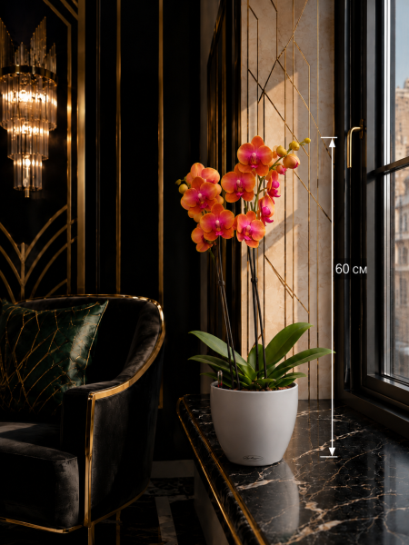 Орхидея Фаленопсис Тигровый 12/60 см Орхидея Фаленопсис Тигровый 12/60 см
